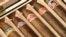 Muestra de Habanos, codicianos de tabacos de Cuba.