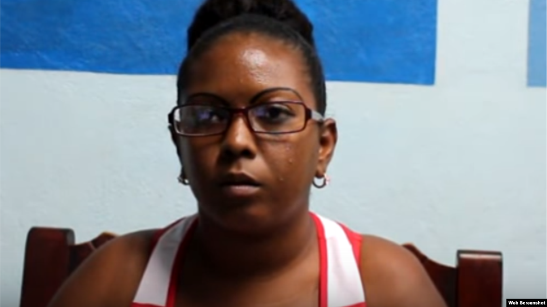 La activista de UNPACU, Lisandra Rivera Rodríguez.