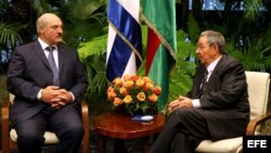 En junio pasado, el presidente de Bielorrusia, Alexander Lukashenko, hizo una visita oficial a Cuba y se reunió con Raúl Castro.