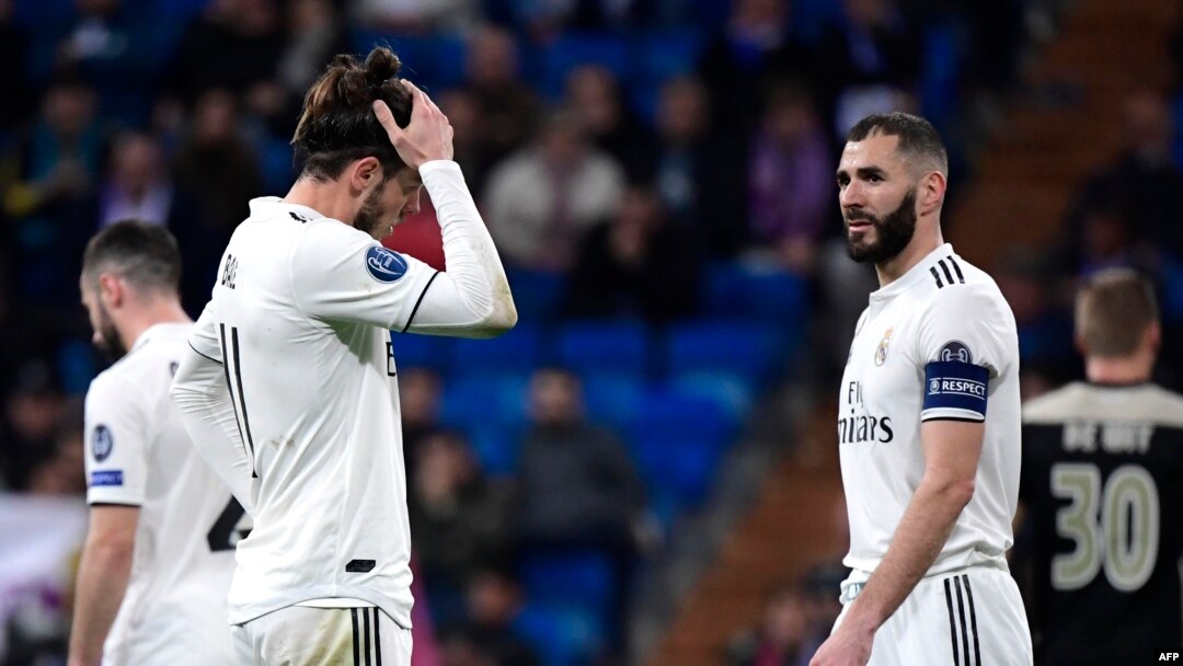 Jugadores del Real Madrid.
