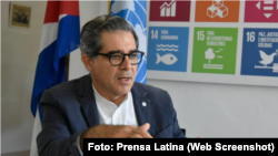 Francisco Pichón, Coordinador Residente de las Naciones Unidas en Cuba