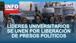 Líderes universitarios se unen por liberación de presos políticos
