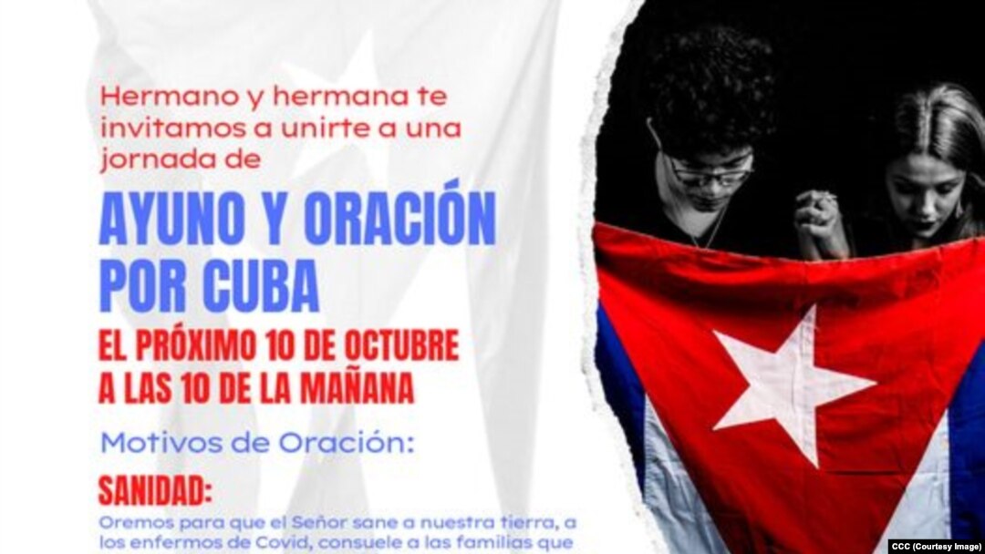 En el aniversario del Grito de Yara, oraciones "por el fin de la pesadilla  en Cuba"