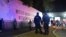 La policía federal de México vigila la Estación Migratoria Siglo XXI, en Tapachula, Chiapas. AFP.