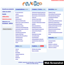 Página web revolico.com.