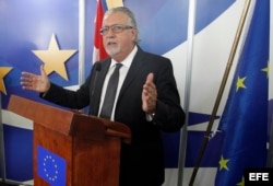 El embajador de la Unión Europea en Cuba, Hernán Portocarero.