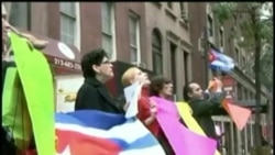 Protestan en Nueva York contra la represión castrista y por la libertad de Sonia Garro