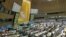 Asamblea General de la ONU durante una sesión donde trataron el tema del embargo a Cuba