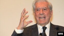El escritor peruano Mario Vargas Llosa (Foto de archivo)