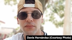 El manifestante del 11 de julio de 2021 en Cuba, Denis Hernández Ramírez.
