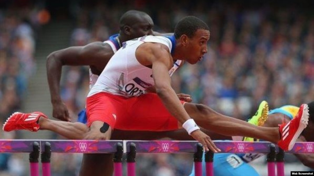 Orlando Ortega. Foto de IAAF.