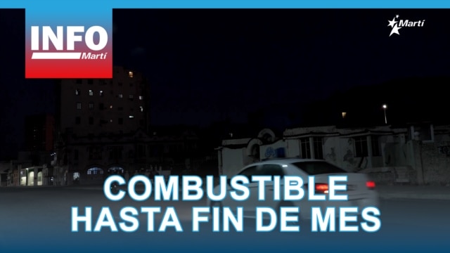 Info Martí | Combustible hasta fin de mes - abril 24, 2026