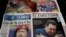  Un hombre toma un diario con la noticia del fallecimiento del presidente de Venezuela, Hugo Chávez.