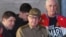 FOTO ARCHIVO. De izq. a der. Raúl Guillermo, su abuelo, el general Raúl Castro y el gobernante designado Miguel Díaz-Canel. 