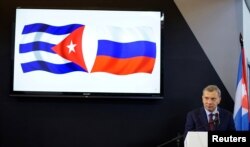 Borisov durante su intervención en la 36 Feria Internacional de La Habana, en octubre de 2018.