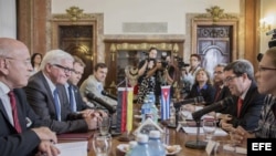 Ministro de Exteriores alemán visita Cuba