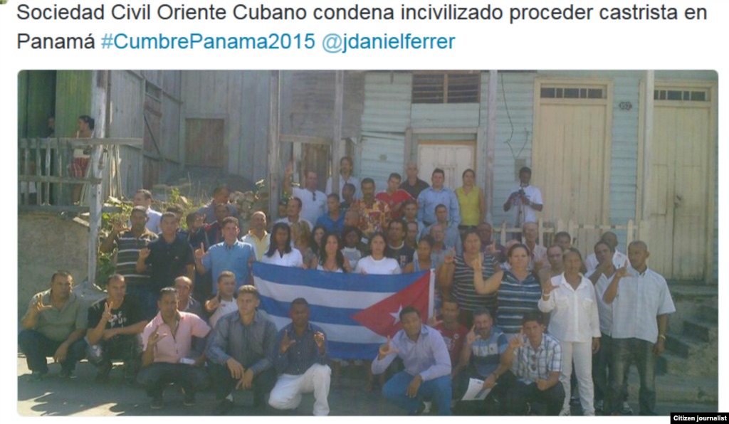 Reporta Cuba Sociedad Civil Independiente Cumbre paralela Oriente Cubano.Foto UNPACU