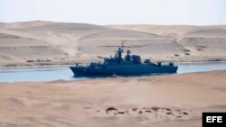 Un barco de guerra iraní. Archivo.