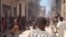Protesta en San Leopoldo, Centro Habana