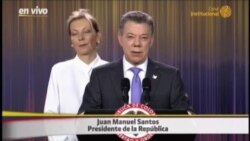 Otorgan Premio Nobel de la Paz al presidente colombiano Juan Manuel Santos