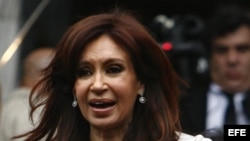 La presidenta de argentina, Cristina Kichner