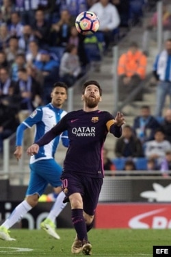 Lionel Messi (c).