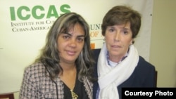 Sara Marta Fonseca y Mari Paz Martínez Nieto