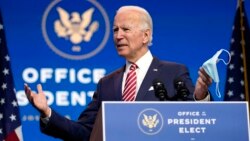 El presidente electo Joe Biden, el 16 de noviembre de 2020. (AP Foto/Andrew Harnik).