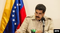 El presidente de Venezuela, Nicolás Maduro