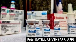 La vacuna Abdala fabricada en Cuba durante la pandemia de COVID-19.