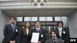 Delegación nipona entrega informe sobre Tokio al Comité Olímpico Internacional