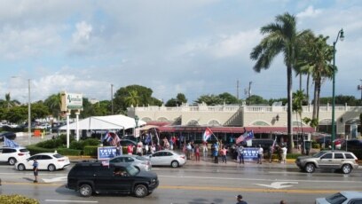 Avalancha de autos en el coraz n de Miami con Caravana