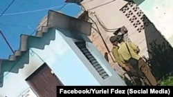 Oficina de reclutamiento del Servicio Militar en Contramaestre. 