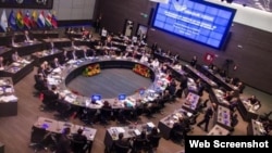 Reunión de cancilleres de Unasur en Quito, Ecuador.