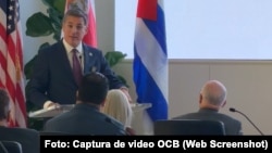 Entregan en Miami Premio Libertad Pedro Luis Boitel al canciller de Costa Rica