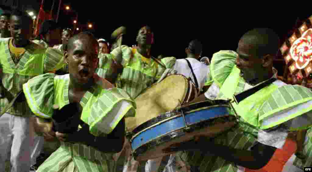 Las celebraciones del tradicional Carnaval de La Habana.