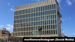 La embajada de EEUU en La Habana, Cuba. (Foto: murillomora/Instagram)
