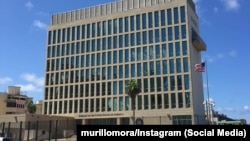 La embajada de EEUU en La Habana, Cuba. (Foto: murillomora/Instagram)