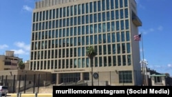 La embajada de EEUU en La Habana, Cuba. (Foto: murillomora/Instagram)