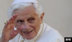 El papa Benedicto XVI.