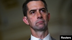 El senador estadounidense Tom Cotton, republicano por Arkansas