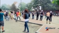 Venezolanos conmemoran aniversario protesta estudiantil