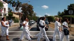 Más de 85 Damas de Blanco marcharon por la Quinta Avenida