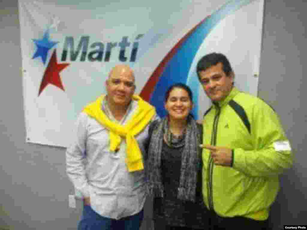 Con el entrenador Franco González
