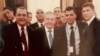 Jorge Javier Rodríguez Cabrera junto a Raúl Castro y su nieto Raúl Guillermo Rodríguez Castro, apodado “El Cangrejo” en Estados Unidos.
