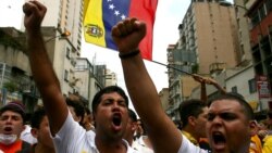 Protesta estudiantil en Venezuela