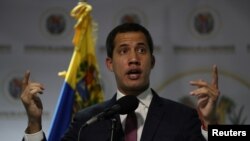 El presidente interino de Venezuela, Juan Guaidó, buscaba ser reelecto.