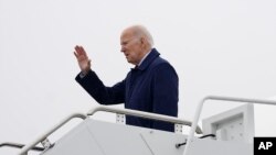 El presidente Joe Biden el 3 de marzo de 2023 en Andrews Air Force Base, Maryland. (AP Photo/Patrick Semansky).