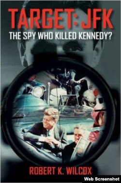 Portada del libro "Target: JFK The Spy Who Killed Kennedy?"