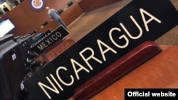 Reunión de Consejo Permanente de la OEA sobre Nicaragua. 